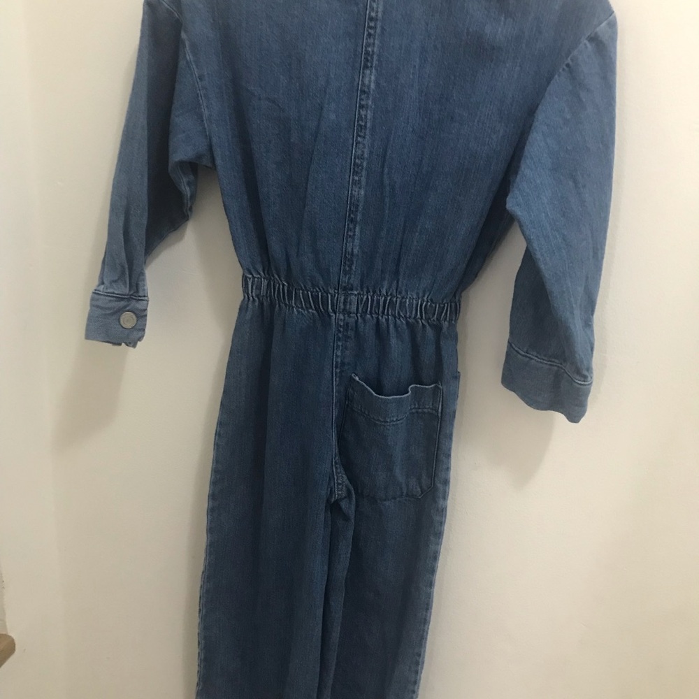 Zara Kids Casual Denim Jumpsuit
